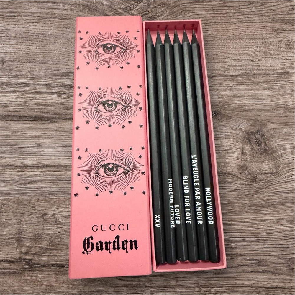 Gucci Garden Boutique Pencil Set of 6